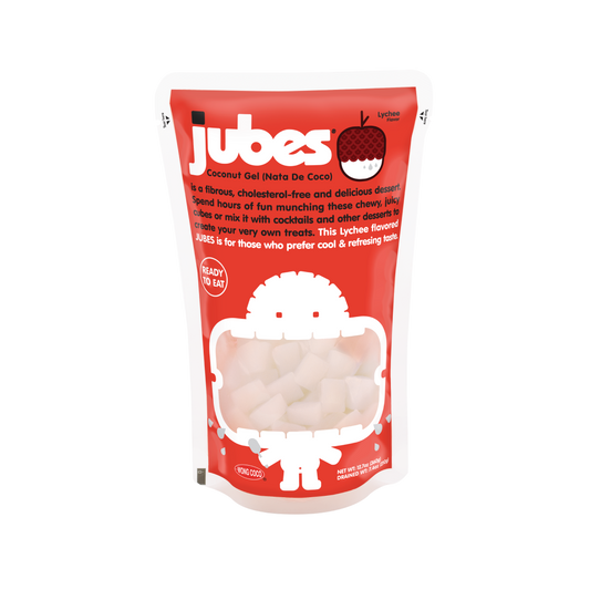 Jubes Nata De Coco - Lychee Flavor 12.7 OZ (360g)